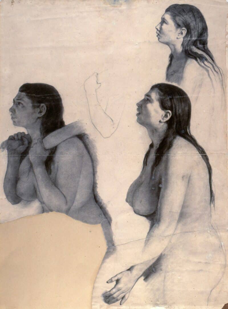 Estudos para A Primeira Missa no Brasil - Victor Meirelles Estudos para A Primeira Missa no Brasil - Victor Meirelles