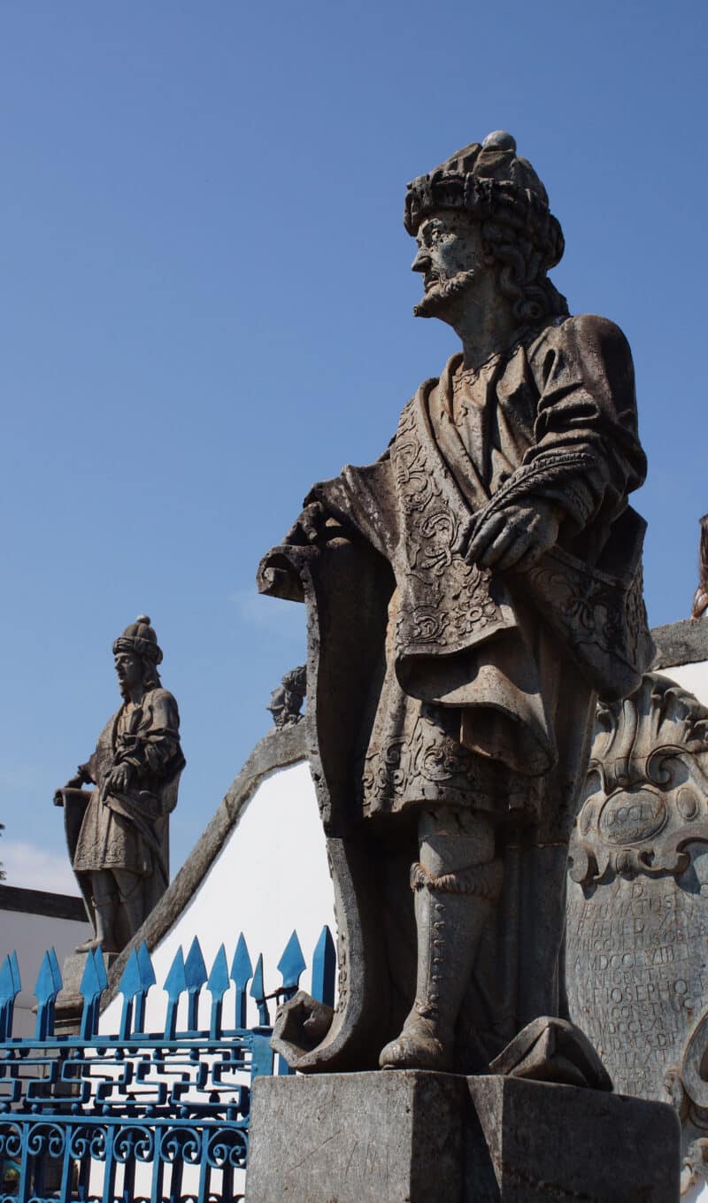 Jeremias e Baruque - Santuário de Bom Jesus de Matosinhos em Congonhas MG Jeremias e Baruque - Santuário de Bom Jesus de Matosinhos em Congonhas MG