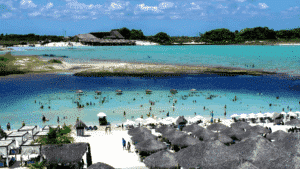 Lagoa Azul e a do Paraíso em Jericoacoara