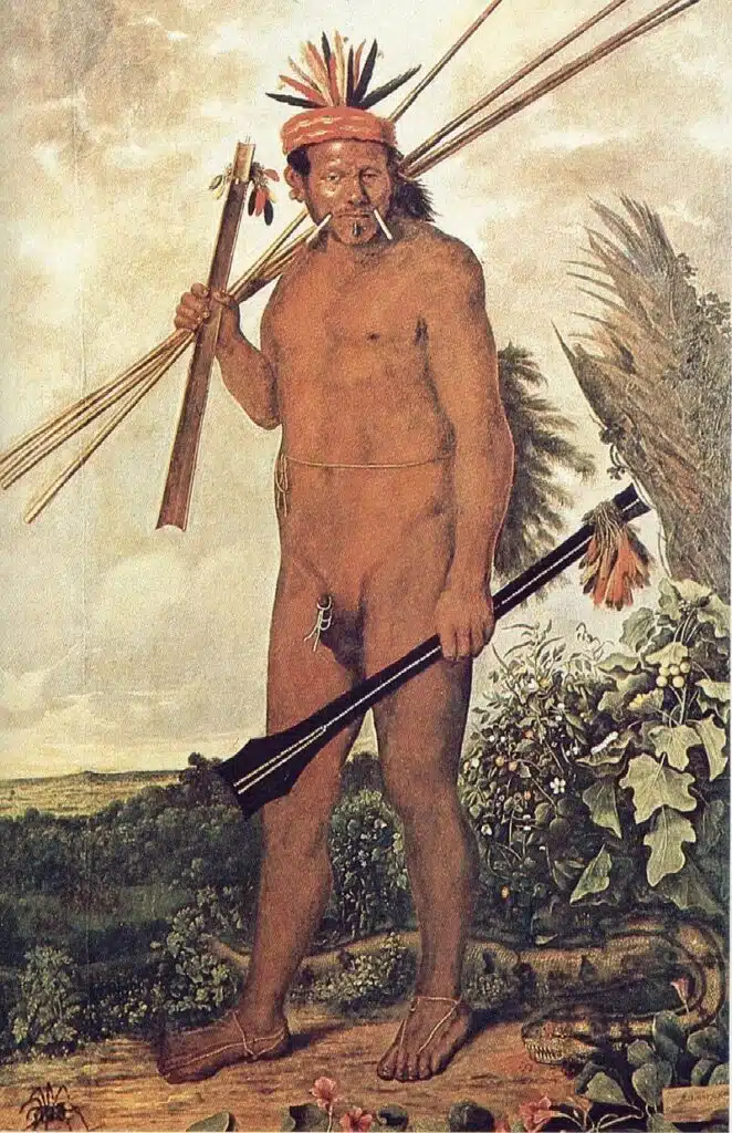 Índio Tapuia, Albert Eckhout Índio Tapuia, Albert Eckhout