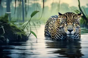 Onça-Pintada no Pantanal Matogrossense