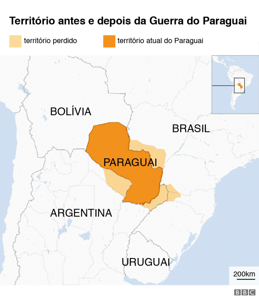 Território depois da Guerra do Paraguai Território depois da Guerra do Paraguai