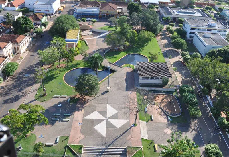 Praça Afonso Pena (Dos Estudantes) em Aquidauana - MS Praça Afonso Pena (Dos Estudantes) em Aquidauana - MS