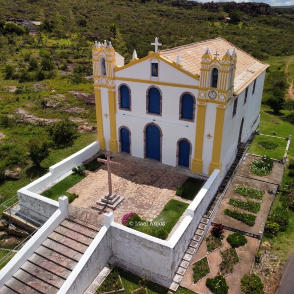 Igreja Matriz de Santa Isabel em Mucugê na Bahia