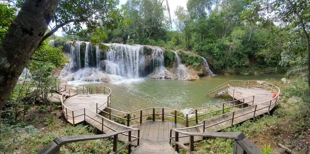 Parque das Cachoeiras em Bonito MS Parque das Cachoeiras em Bonito MS