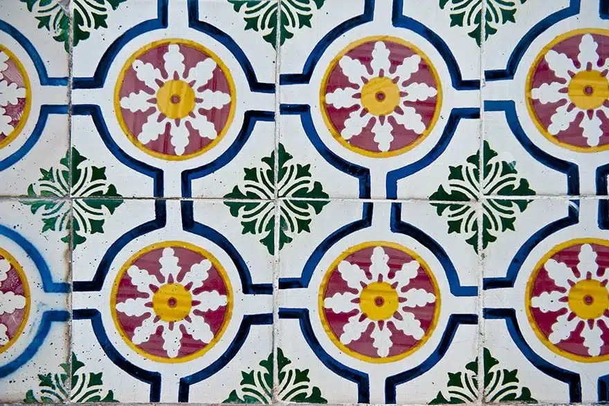 Azulejo Colonial de Fachada no Centro Histórico de São Luís do Maranhão Azulejo Colonial de fachada no Centro Histórico de São Luís do Maranhão.