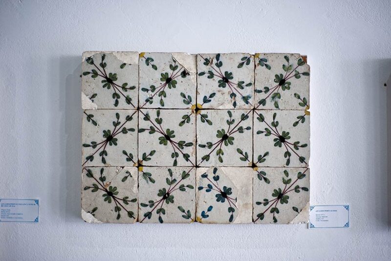 Azulejo Colonial de Fachada no Centro Histórico de São Luís do Maranhão Azulejo Colonial de Fachada no Centro Histórico de São Luís do Maranhão