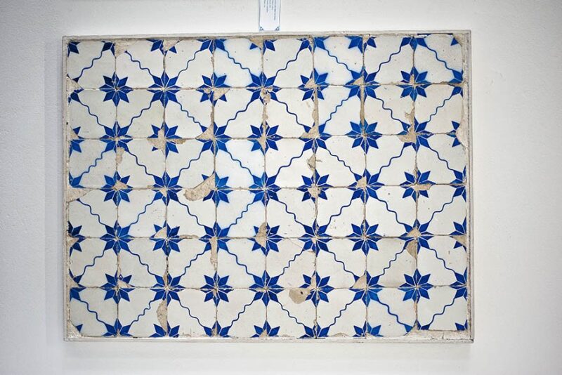 Azulejo Colonial de Fachada no Centro Histórico de São Luís do Maranhão Azulejo Colonial de Fachada no Centro Histórico de São Luís do Maranhão