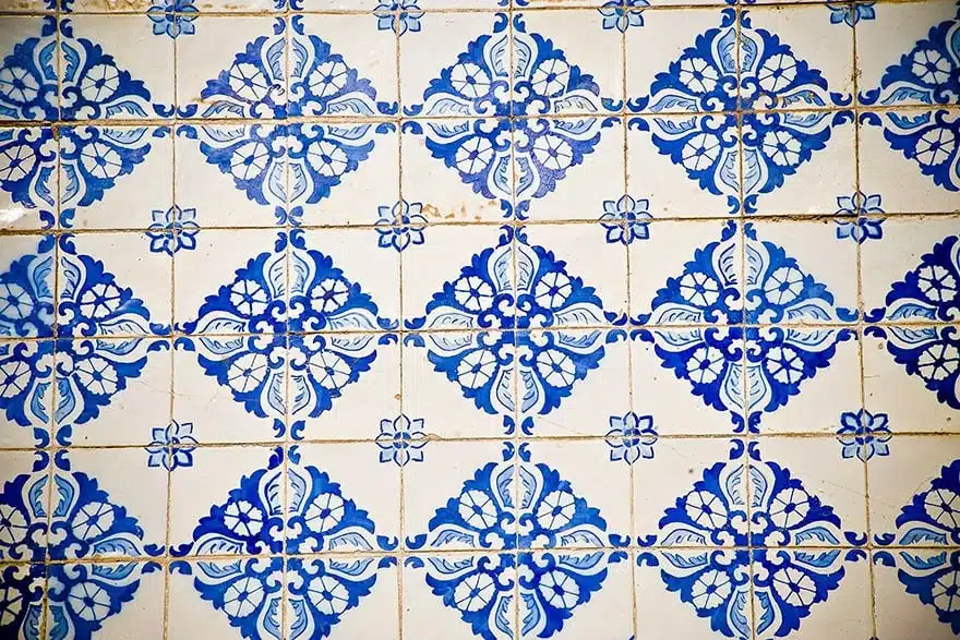 Azulejo Colonial de Fachada no Centro Histórico de São Luís do Maranhão Azulejo Colonial de Fachada no Centro Histórico de São Luís do Maranhão