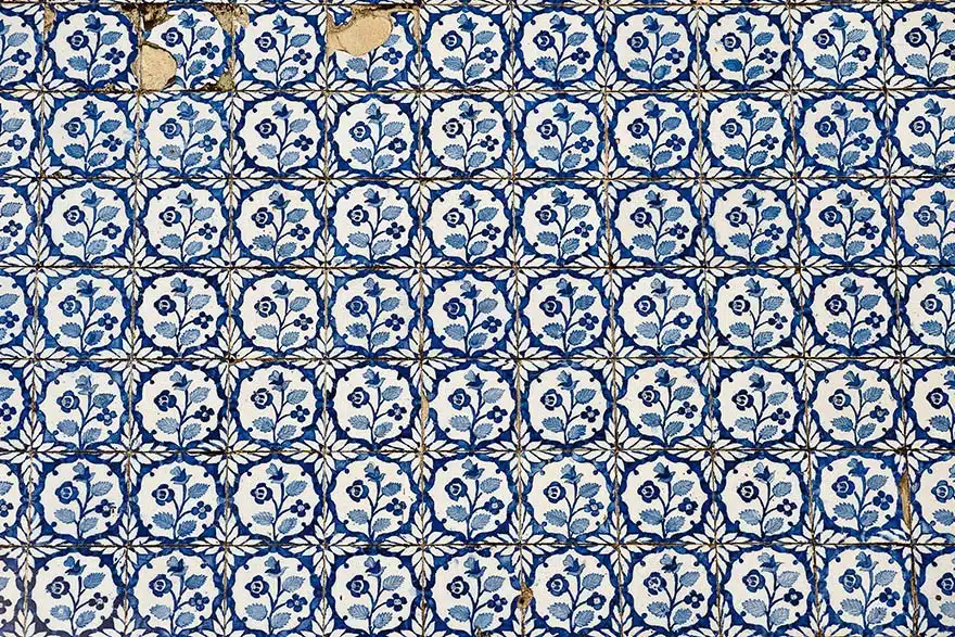 Azulejo Colonial de Fachada no Centro Histórico de São Luís do Maranhão Azulejo Colonial de Fachada no Centro Histórico de São Luís do Maranhão