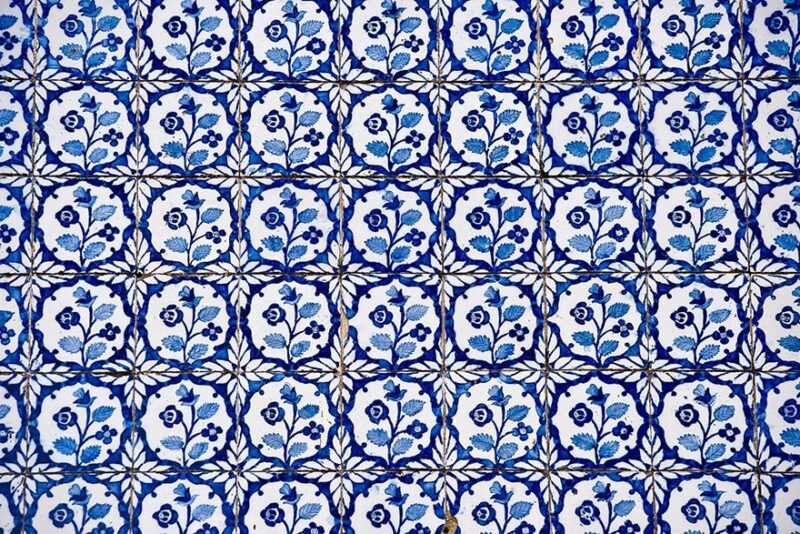 Azulejo Colonial de Fachada no Centro Histórico de São Luís do Maranhão Azulejo Colonial de Fachada no Centro Histórico de São Luís do Maranhão