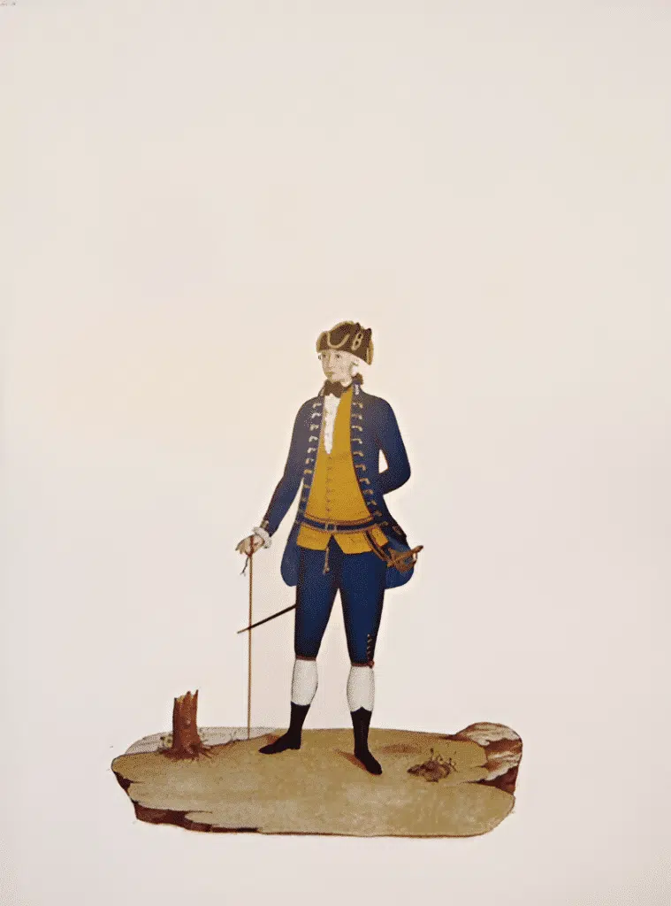 Atribuído a Carlos Julião. Estampa 3 de "Ditos de Figurinhos de Brancos e Negros...", sem data (século XVIII). Aquarela sobre papel. Fundação Biblioteca Nacional, Rio de Janeiro. Atribuído a Carlos Julião. Estampa 3 de "Ditos de Figurinhos de Brancos e Negros...", sem data (século XVIII). Aquarela sobre papel. Fundação Biblioteca Nacional, Rio de Janeiro.