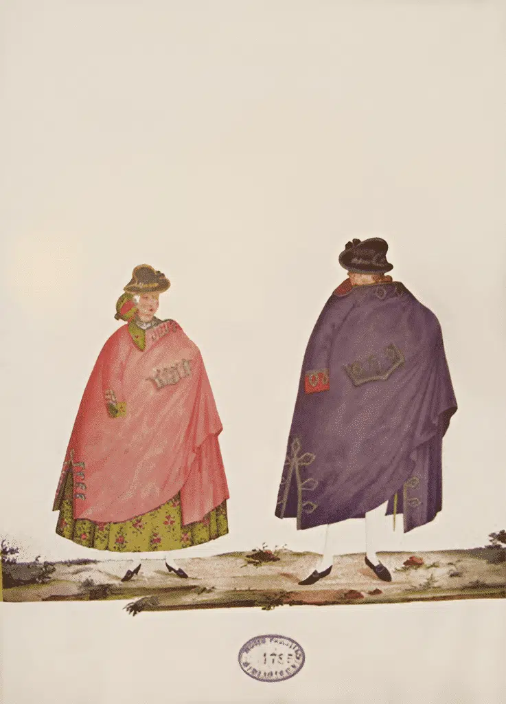 Atribuído a Carlos Julião. Estampa 16 de "Ditos de Figurinhos de Brancos e Negros...", sem data (século XVIII). Aquarela sobre papel. Fundação Biblioteca Nacional, Rio de Janeiro. Atribuído a Carlos Julião. Estampa 16 de "Ditos de Figurinhos de Brancos e Negros...", sem data (século XVIII). Aquarela sobre papel. Fundação Biblioteca Nacional, Rio de Janeiro.