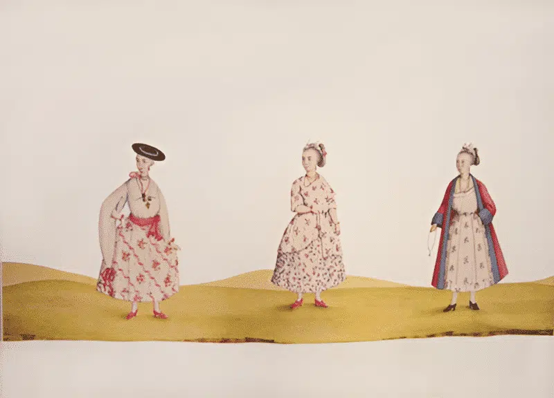 Atribuído a Carlos Julião. Estampa 20 de "Ditos de Figurinhos de Brancos e Negros...", sem data (século XVIII). Aquarela sobre papel. Fundação Biblioteca Nacional, Rio de Janeiro. Atribuído a Carlos Julião. Estampa 20 de "Ditos de Figurinhos de Brancos e Negros...", sem data (século XVIII). Aquarela sobre papel. Fundação Biblioteca Nacional, Rio de Janeiro.
