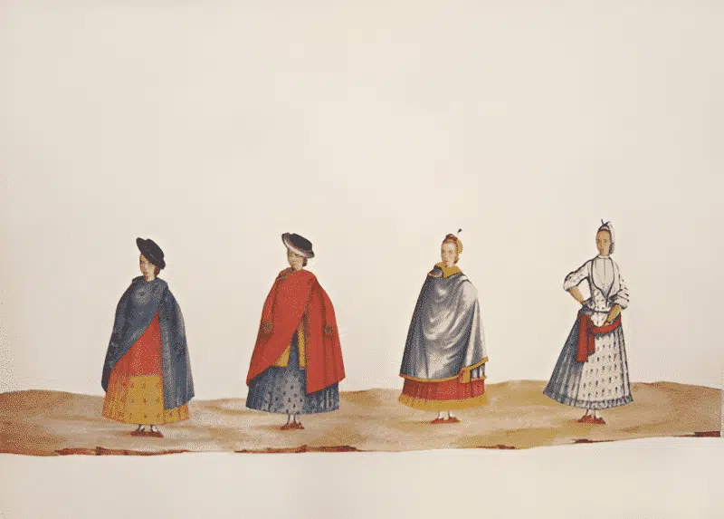 Atribuído a Carlos Julião. Estampa 21 de "Ditos de Figurinhos de Brancos e Negros...", sem data (século XVIII). Aquarela sobre papel. Fundação Biblioteca Nacional, Rio de Janeiro. Atribuído a Carlos Julião. Estampa 21 de "Ditos de Figurinhos de Brancos e Negros...", sem data (século XVIII). Aquarela sobre papel. Fundação Biblioteca Nacional, Rio de Janeiro.