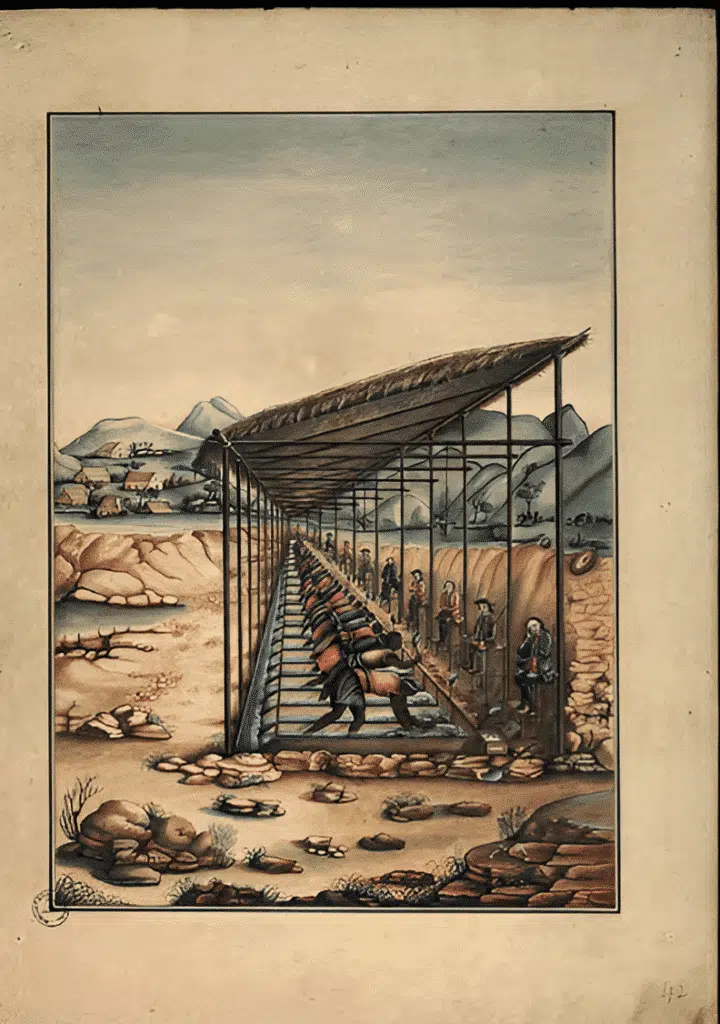 Atribuído a Carlos Julião. Estampa 42 de "Ditos de Figurinhos de Brancos e Negros...", sem data (século XVIII). Aquarela sobre papel. Fundação Biblioteca Nacional, Rio de Janeiro. Atribuído a Carlos Julião. Estampa 42 de "Ditos de Figurinhos de Brancos e Negros...", sem data (século XVIII). Aquarela sobre papel. Fundação Biblioteca Nacional, Rio de Janeiro.