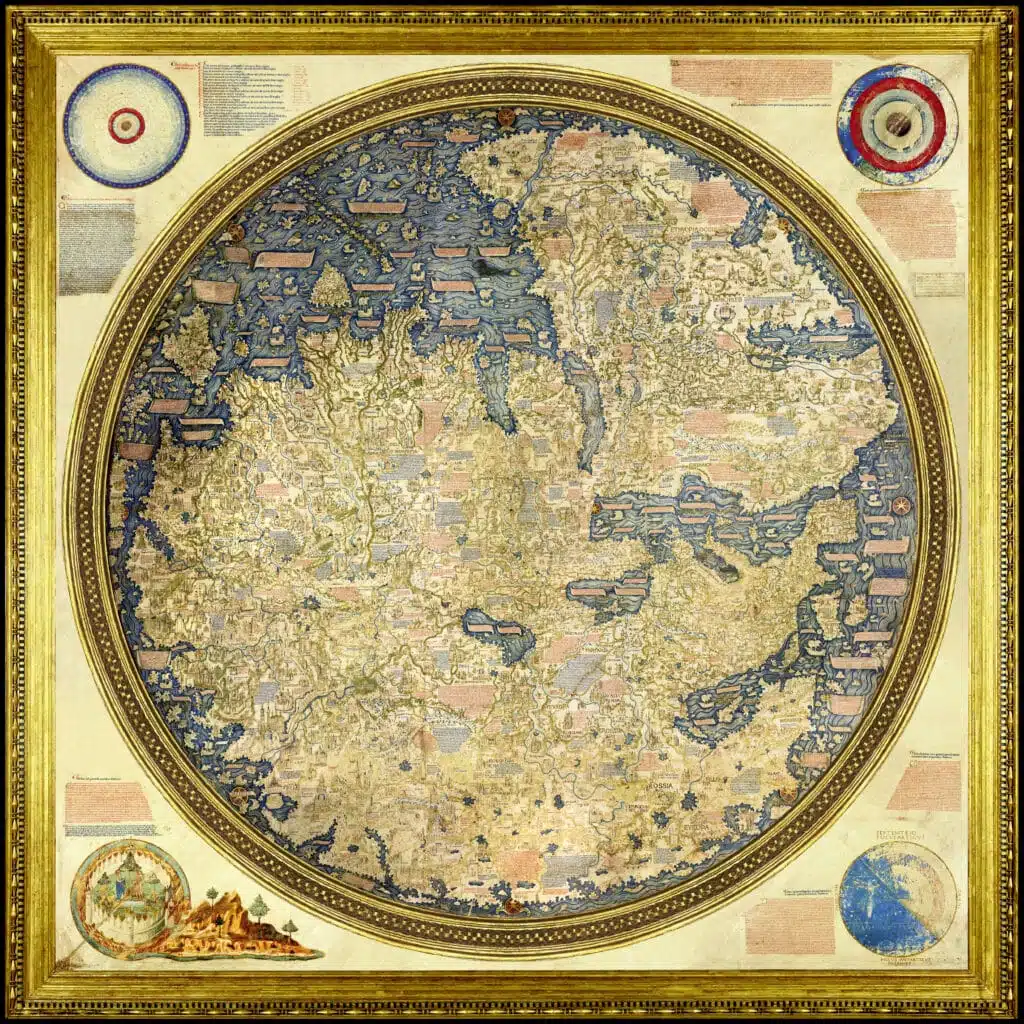 Fra Mauro - Mappa Mundi 1450 Fra Mauro - Mappa Mundi 1450