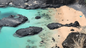Baía dos Porcos em Fernando de Noronha