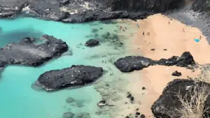Baía dos Porcos em Fernando de Noronha