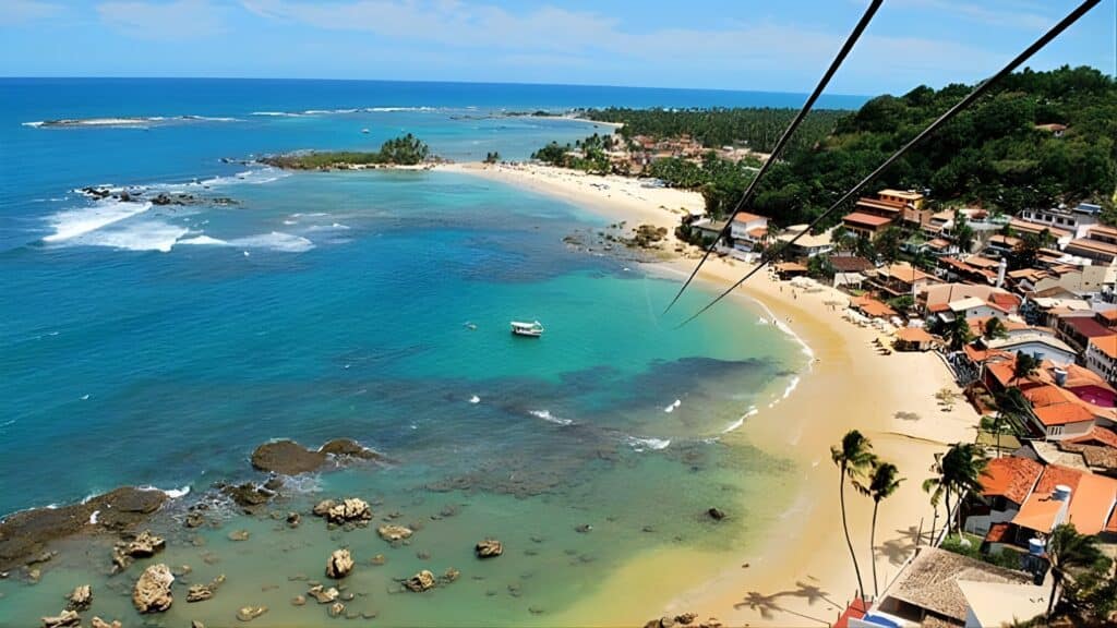 Povoado de Morro de São Paulo na Bahia Povoado de Morro de São Paulo