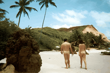 Praia de Tambaba no município do Conde na Paraíba