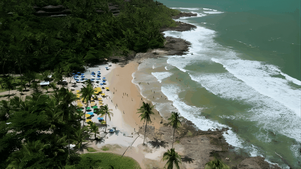 Praia do Resende em Itacaré Praia do Resende em Itacaré