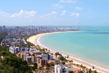 Praia de Cabo Branco em João Pessoa PB