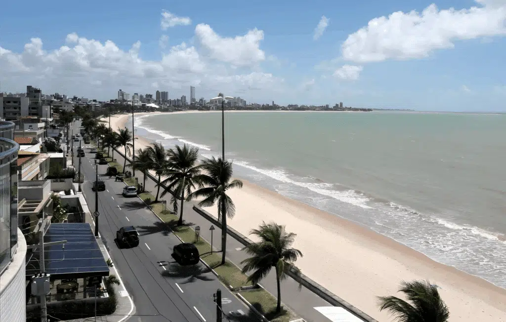 Praia de Manaíra em João Pessoa PB Praia de Manaíra em João Pessoa PB