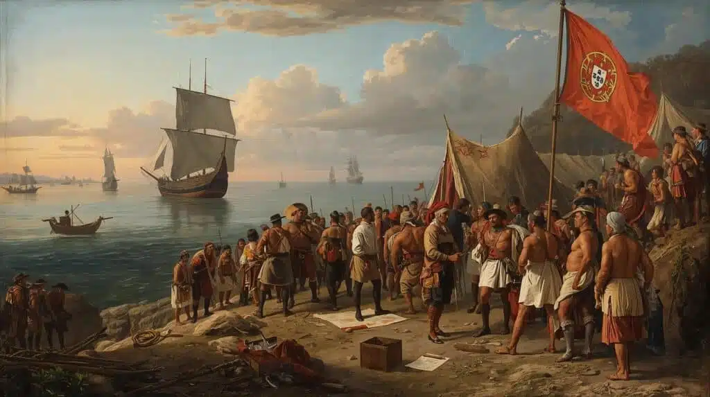Expedição colonizadora de Martim Afonso de Sousa ao Brasil Expedição colonizadora de Martim Afonso de Sousa ao Brasil