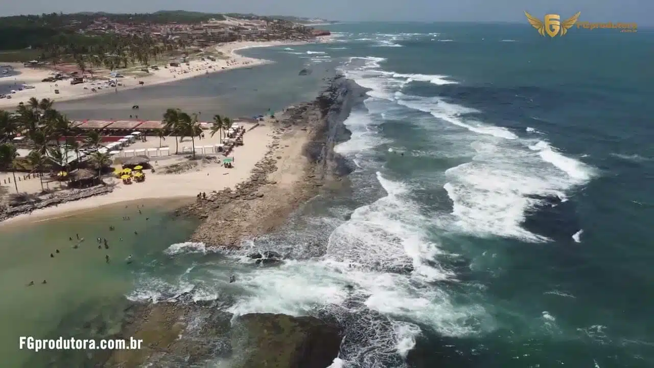Voo de drone - Praia de Sibaúma - Natal - RN