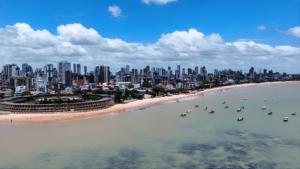Praia de Tambaú em João Pessoa