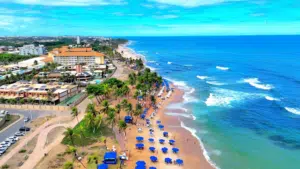 Praia de Stella Maris em Salvador