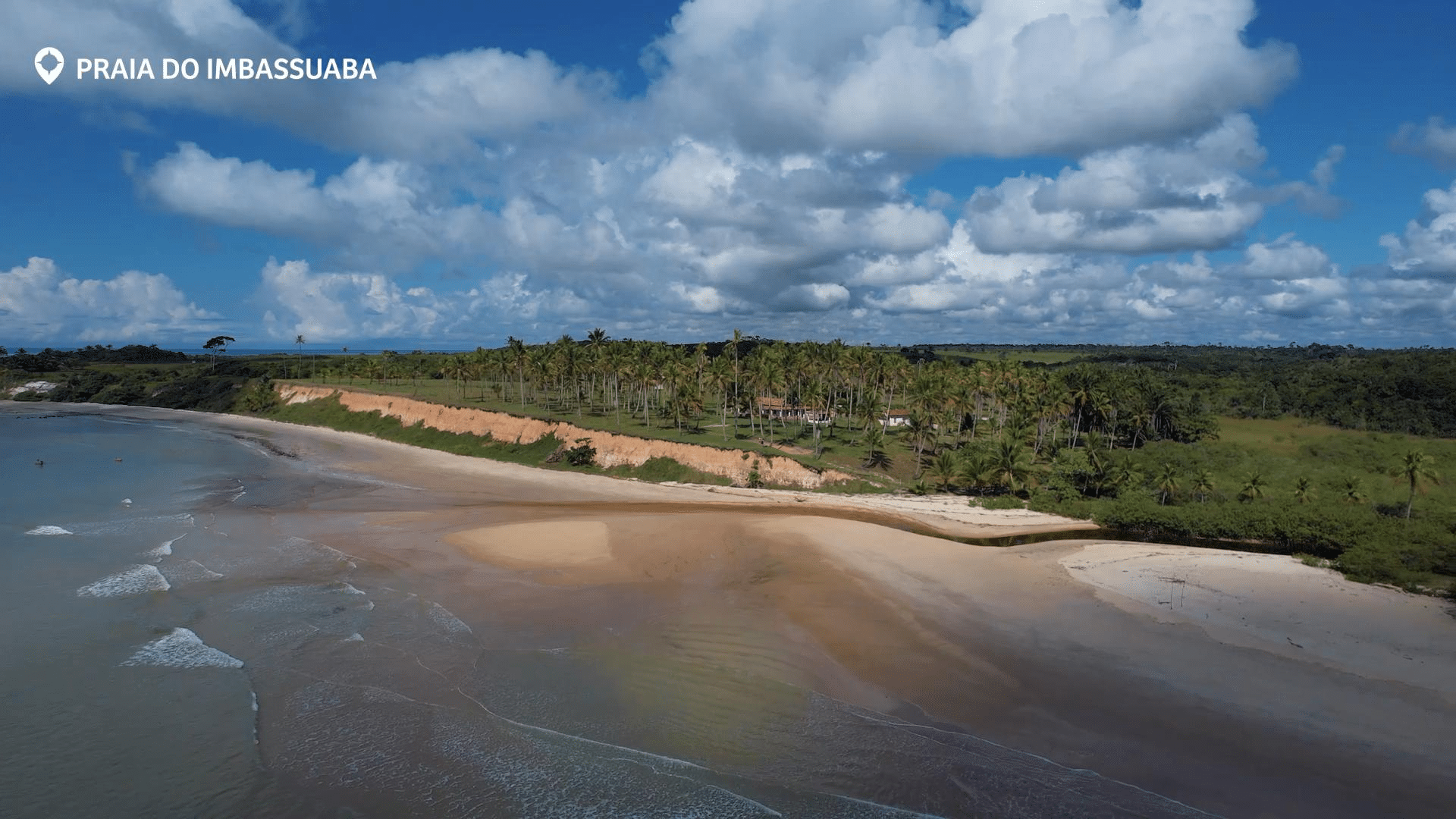 Praia de Imbassuaba em Cumuruxatixa Praia de Imbassuaba em Cumuruxatixa